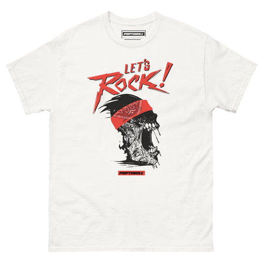 POPTHRILL® Men's & Women's Graphic T-shirt - LET'S ROCK!
