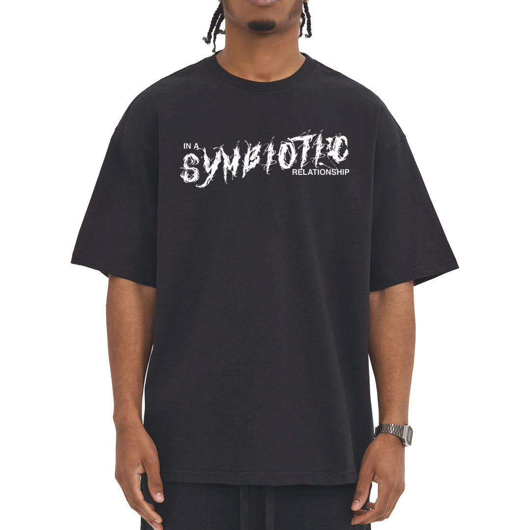 Oversized T-shirt graphic tee Symbiote